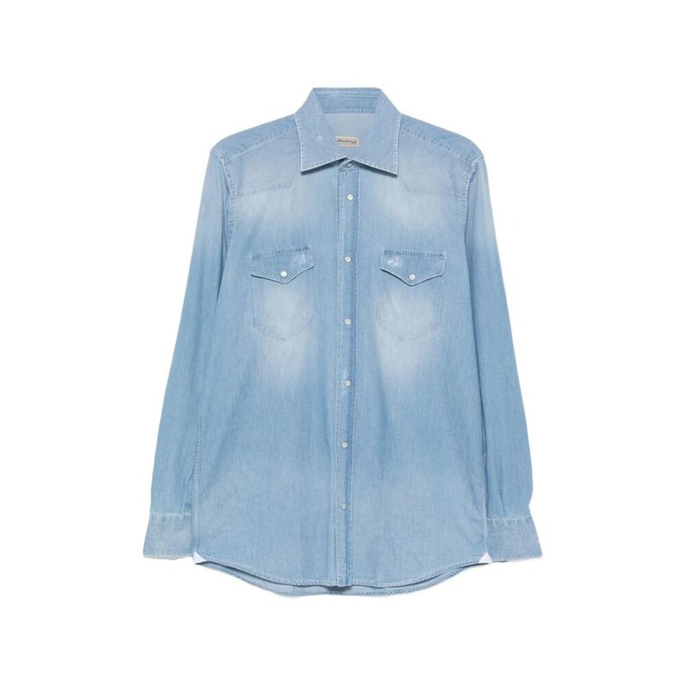 Sartorio Blue Shirts Men